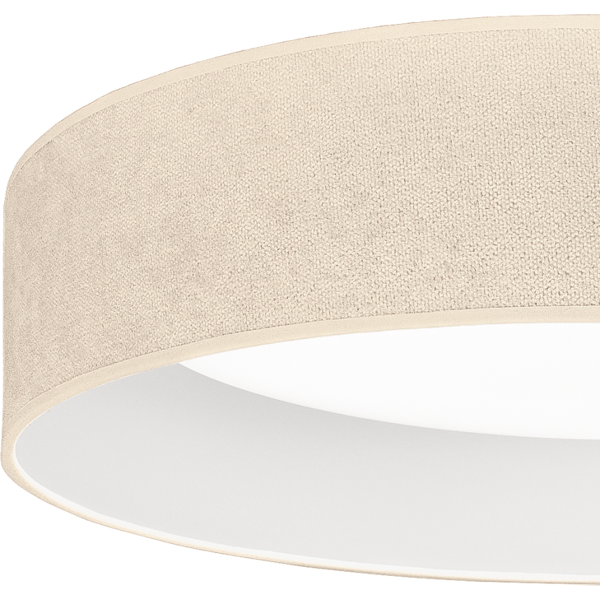 Brilagi - Plafonnier LED dimmable VELVET SMART VARI LED/24W/230V 3000-6500K Ø 45 cm crème + télécommande