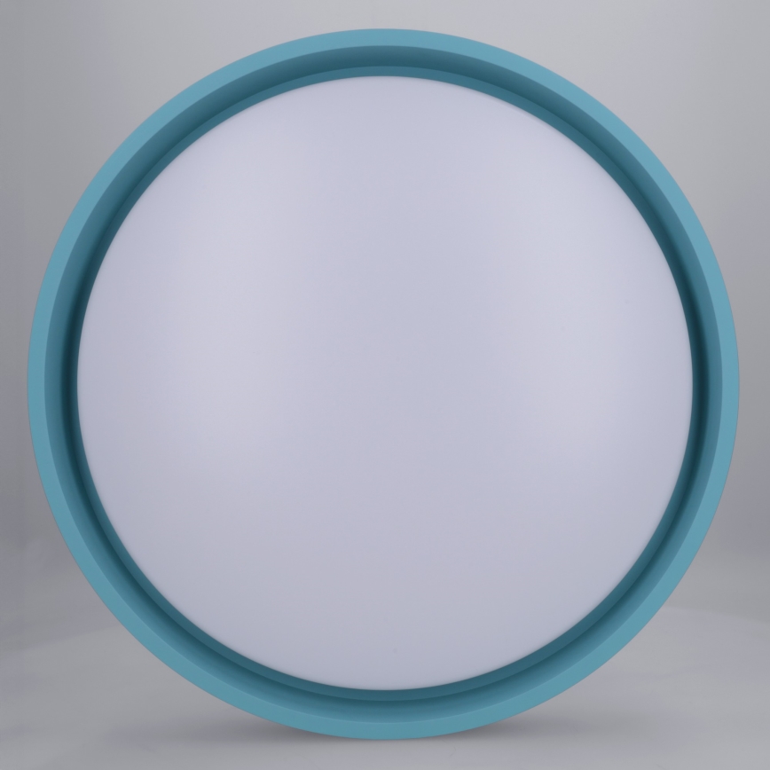 Brilagi - Plafonnier LED dimmable MATTEO LED/48W/230V 3000-6500K Ø 41 cm turquoise + télécommande