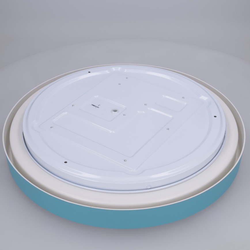 Brilagi - Plafonnier LED dimmable MATTEO LED/48W/230V 3000-6500K Ø 41 cm turquoise + télécommande