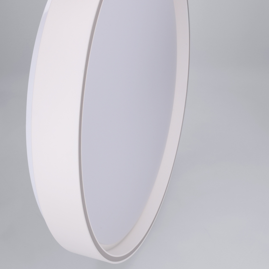 Brilagi - Plafonnier LED dimmable NANCI 60W/230V 3000–6500K Ø 49 cm blanc + télécommande