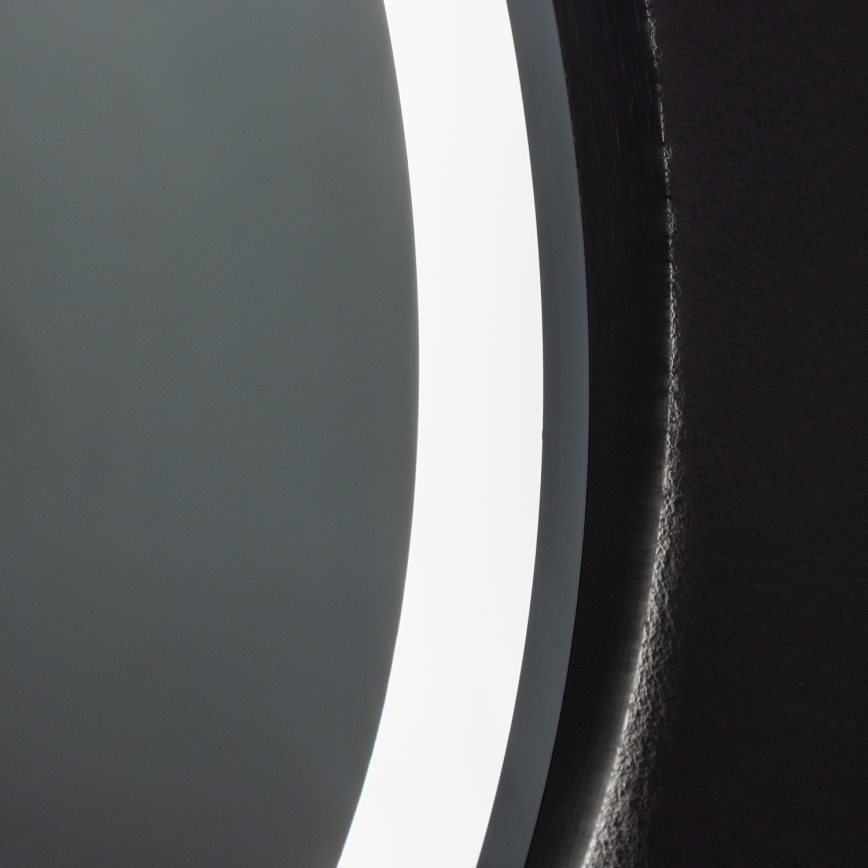 Brilagi - Miroir chauffant de salle de bains LED dimmable avec rétroéclairage ALU PRO LED/18W/230V Ø 60 cm 3000/4000/6500K IP44 chrome mat CRI 90