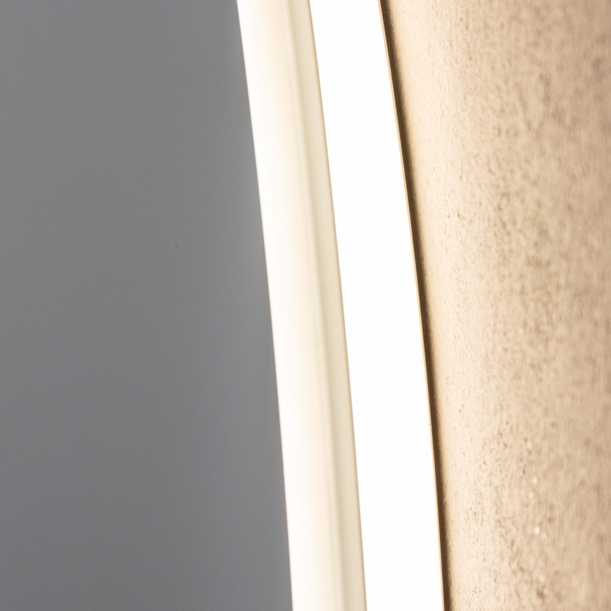 Brilagi - Miroir LED RGBW chauffant et dimmable pour salle de bains avec rétroéclairage CLARA PRO LED/18,5W/230V pr. 60 cm 3000/4000/6500K IP44 CRI 90