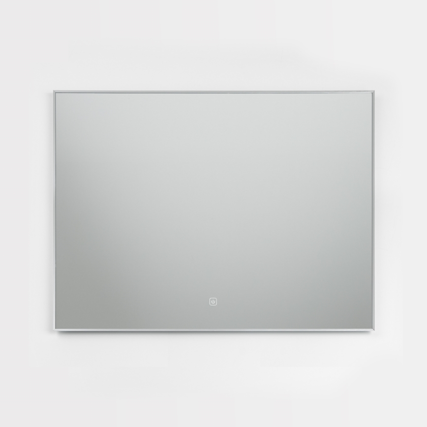 Brilagi - Miroir de salle de bains LED DESIO LED/28W/230V 60x80 cm argenté IP44 IRC 90 dimmable + CCT