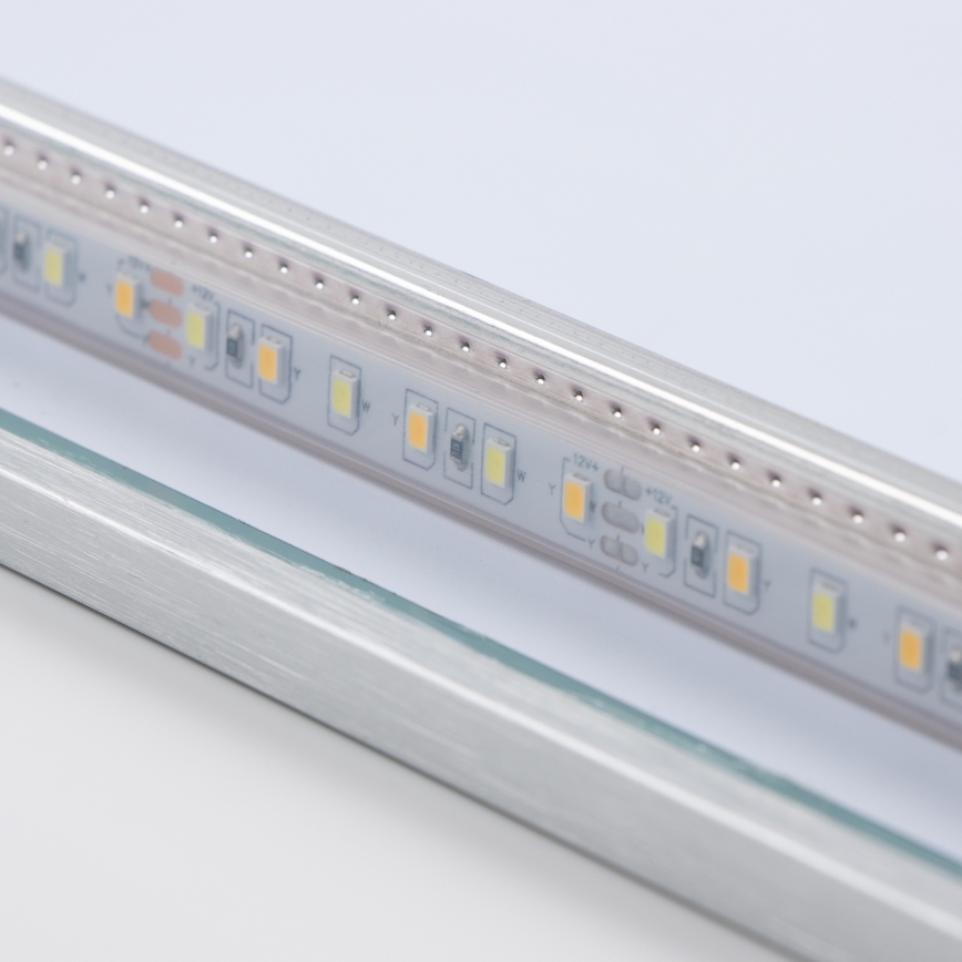 Brilagi - Miroir de salle de bains LED DESIO LED/28W/230V 60x80 cm argenté IP44 IRC 90 dimmable + CCT