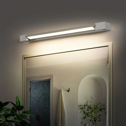Brilagi - Éclairage LED pour miroir de salle de bains AQUA LINE LED/18W/230V 60 cm IP44 chrome mat IRC 90