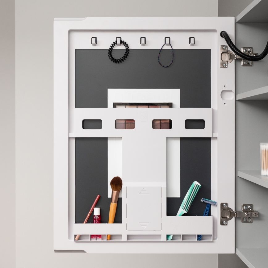BRILAGI - LED Mobile da bagno con specchio e illuminazione integrata NOTO SINGLE 78x65 cm