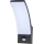 Brilagi - LED-Outdoor-Wandleuchte mit Sensor ARCELO LED/9W/230V IP44