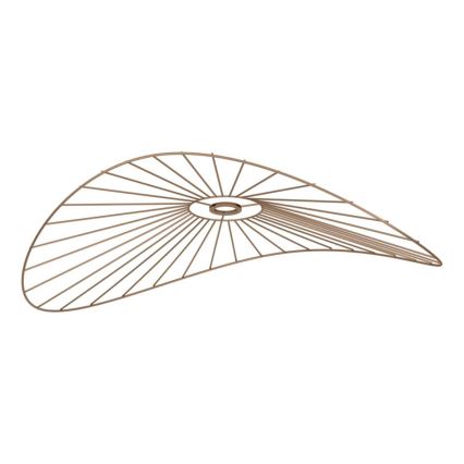 Brilagi - LED-Pendelleuchte an Drahtseil CERIA WIRE 1xE27/40W/230V 60x80 cm Bronze