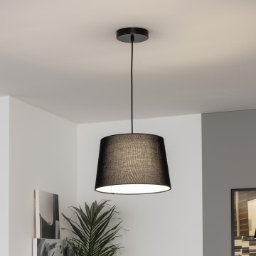 Brilagi - LED-Pendelleuchte an Kabel CERIA 1xE27/40W/230V Ø 30 cm schwarz