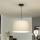 Brilagi - LED-Pendelleuchte an Kabel CERIA 1xE27/40W/230V Ø 45 cm beige