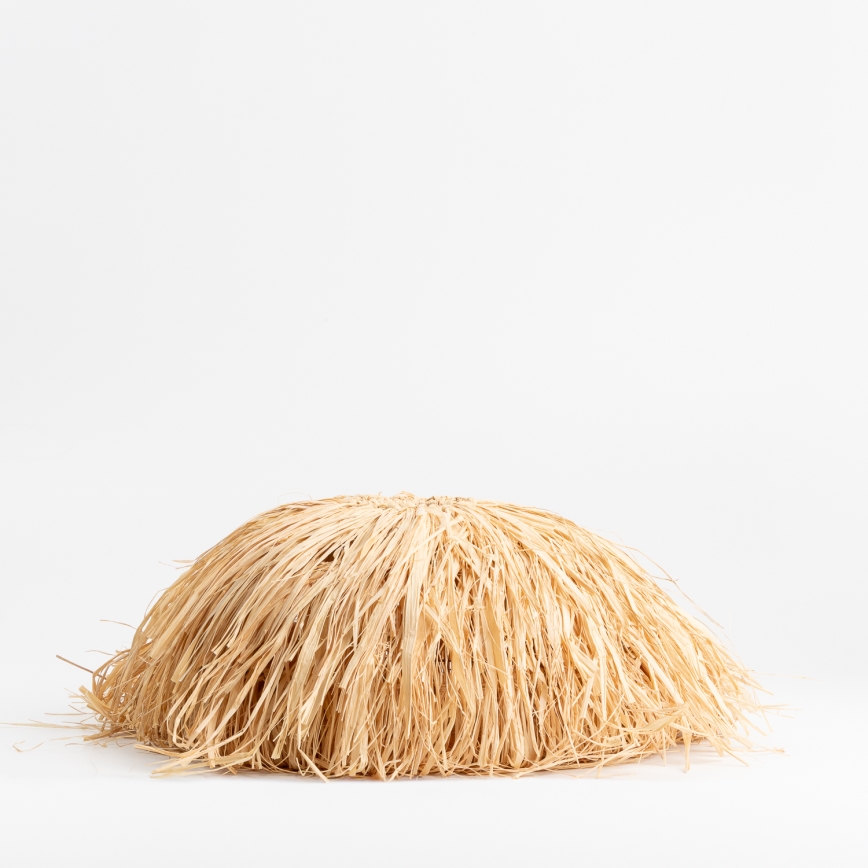 Brilagi - LED-Pendelleuchte an Kabel CERIA BOHO 1xE27/40W/230V Ø 40 cm Raffia