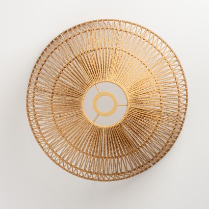 Brilagi - LED-Pendelleuchte an Kabel CERIA BOHO 1xE27/40W/230V Ø 70 cm braun
