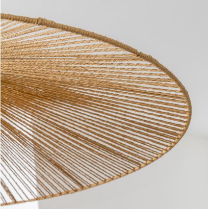 Brilagi - LED-Pendelleuchte an Kabel CERIA BOHO 1xE27/40W/230V Ø 90 cm braun