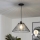 Brilagi - LED-Pendelleuchte an Kabel CERIA WIRE 1xE27/40W/230V Ø 45 cm schwarz