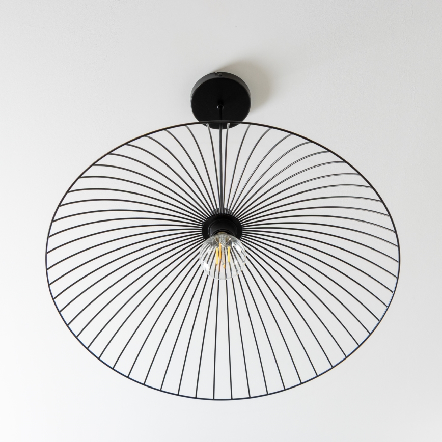 Brilagi - LED-Pendelleuchte an Kabel CERIA WIRE 1xE27/40W/230V Ø 60 cm schwarz