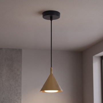BRILAGI - LED Pendelleuchte an Kabel CONE SINGLE 1xGX53/15W/230V goldfarben