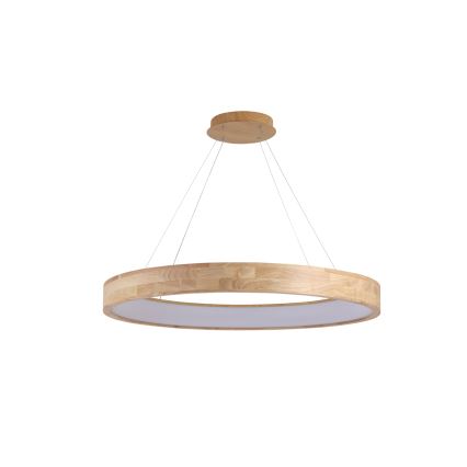 Brilagi - LED-Pendelleuchte an Kabel FALCON WOOD LED/60W/230V 3000/4000/6000K Ø 80 cm Holz