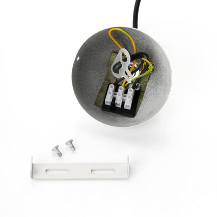 Brilagi - LED-Pendelleuchte an Kabel METALO 1xE27/40W/230V Ø 60 cm weiß/kupfer