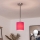 Brilagi - LED-Pendelleuchte an Kabel NUBILA 1xE27/60W/230V Ø 14 cm schwarz/rosa