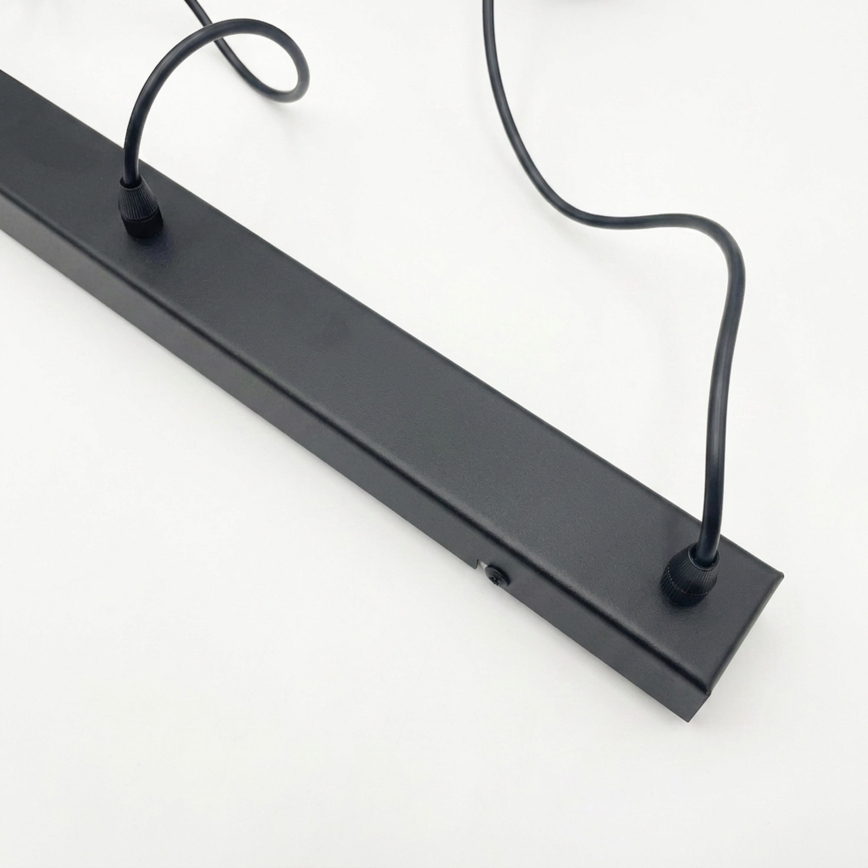 Brilagi - LED-Pendelleuchte an Kabel RIDDY 4xE27/60W/230V schwarz