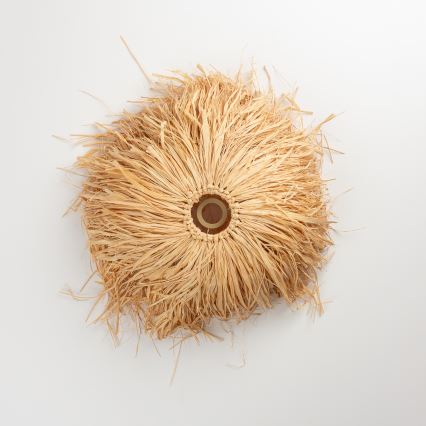 Brilagi – LED-Pendelleuchte an Seil CERIA BOHO 1xE27/40W/230V Ø 40 cm Raffia