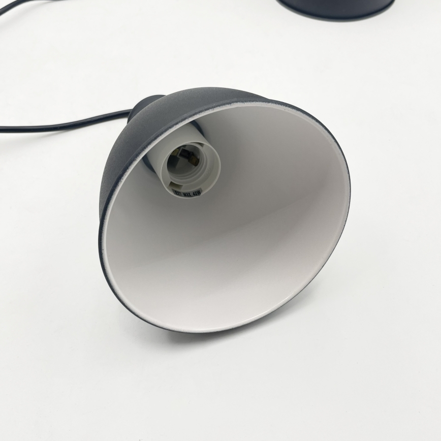 Brilagi - LED-Pendelleuchte an Stahlseil RIDDY 3xE27/60W/230V schwarz