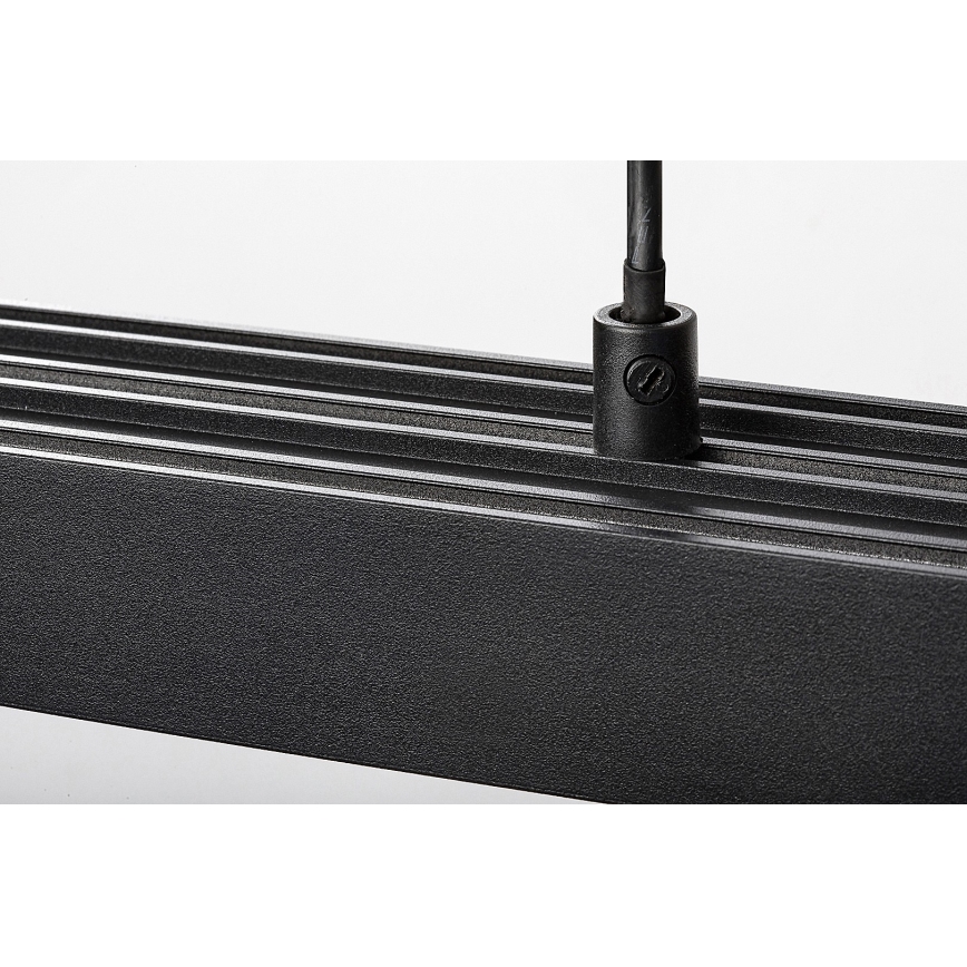 Brilagi - LED-Pendelleuchte AXIS mit Seilaufhängung, LED/30W/230V, 120 cm, schwarz