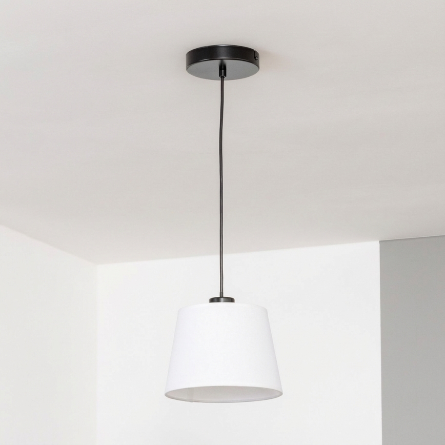 Brilagi - LED-Pendelleuchte CERIA 1xE27/40W/230V Ø 20,5 cm weiß