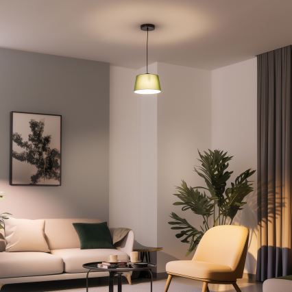 Brilagi - LED-Pendelleuchte CERIA 1xE27/40W/230V Ø 25 cm grün