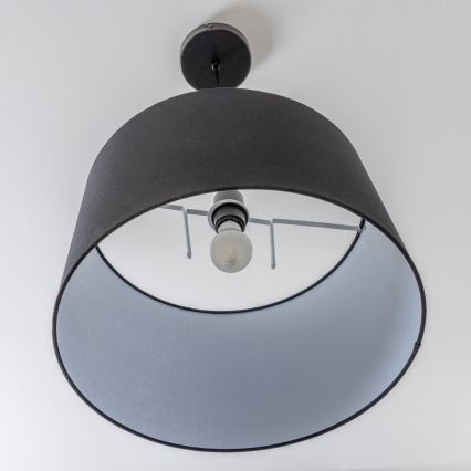 Brilagi - LED-Pendelleuchte CERIA mit Kabelaufhängung 1xE27/40W/230V Ø 45 cm schwarz