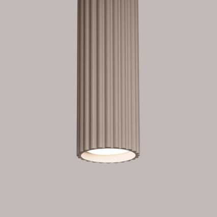 Brilagi - LED-Pendelleuchte CRESTO mit Kabelabhängung 1xGU10/10W/230V taupe
