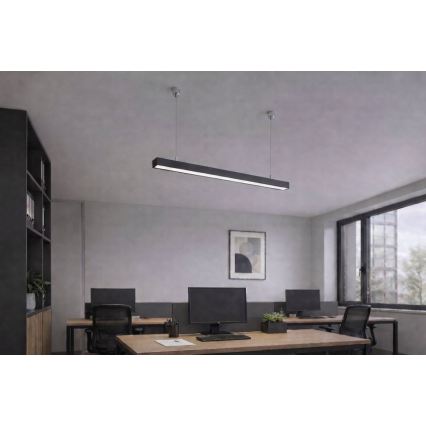 BRILAGI - LED-Hängeleuchte FULLDAY LED/10/15/20W/230V 2700/4000/6000K 60 cm schwarz