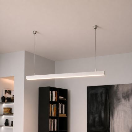Brilagi - LED Pendelleuchte FULLDAY LED/20/30/40W/230V 2700/4000/6000K 120 cm weiß