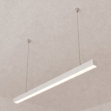 Brilagi - LED Pendelleuchte FULLDAY LED/20/30/40W/230V 2700/4000/6000K 120 cm weiß