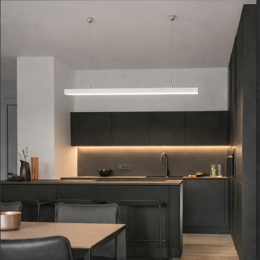 Brilagi - LED Hängeleuchte FULLDAY LED/30/40/50W/230V 2700/4000/6000K 150 cm weiß