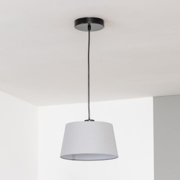 Brilagi - LED-Pendelleuchte mit Kabel CERIA 1xE27/40W/230V Ø 25 cm grau