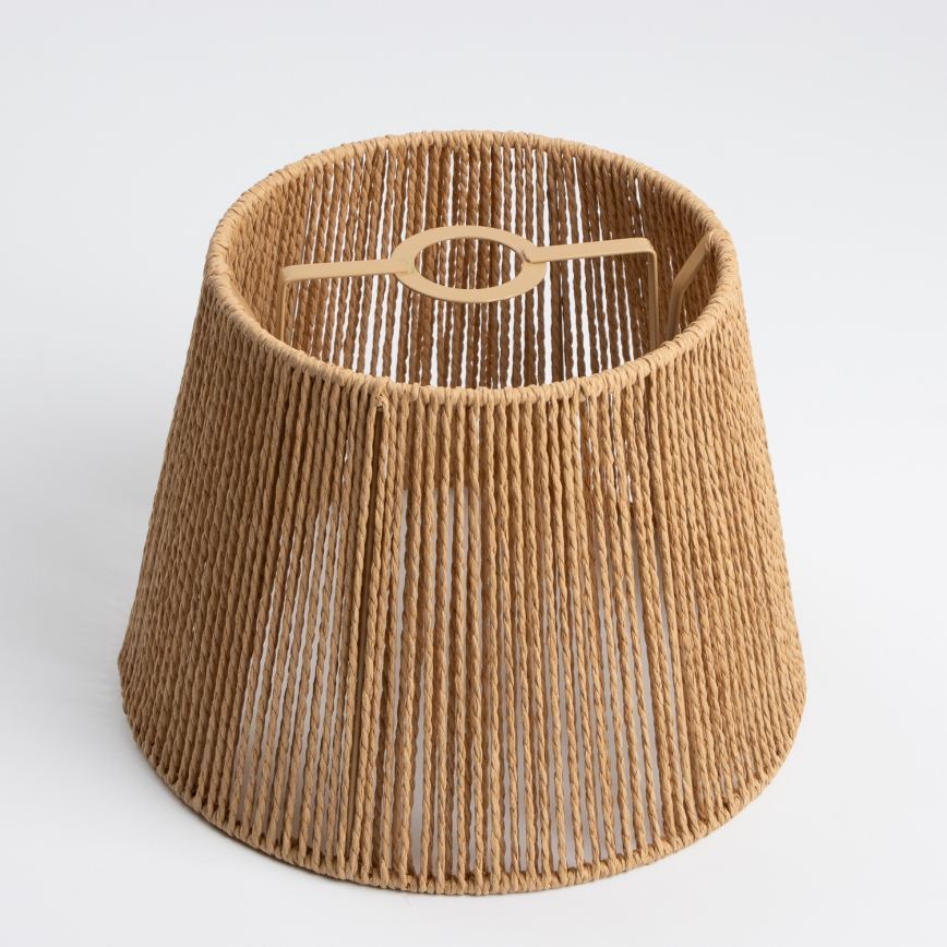 Brilagi - LED-Pendelleuchte mit Kabel CERIA BOHO 1xE27/40W/230V Ø 28 cm, braun