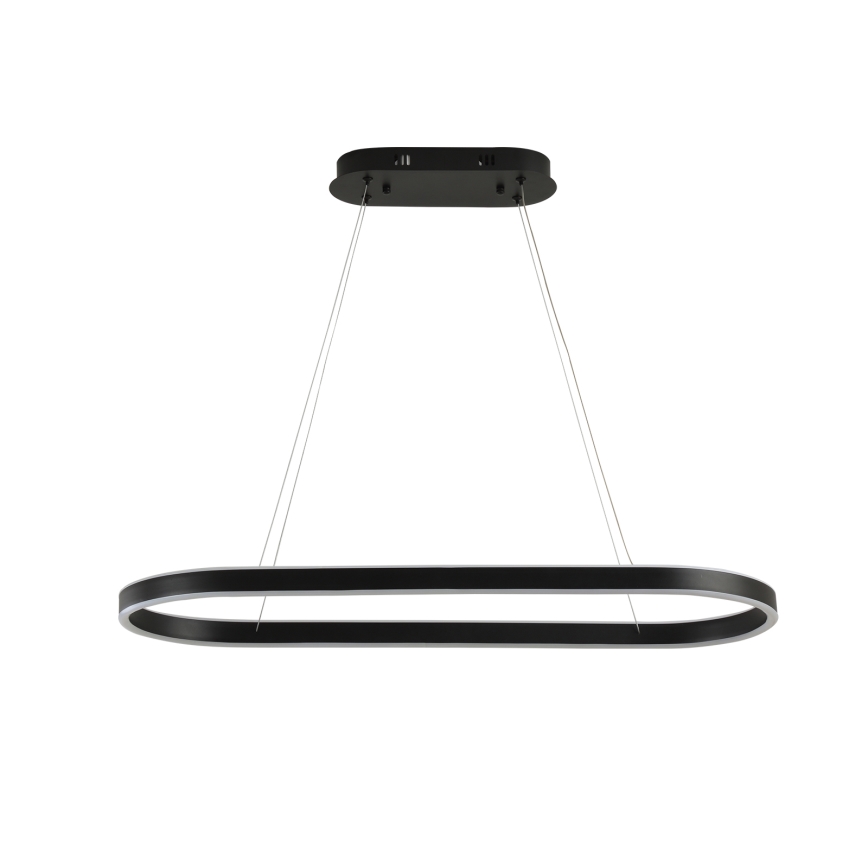 Brilagi - LED-Pendelleuchte mit Seil PONDIE LED/43W/230V 80x30 cm schwarz