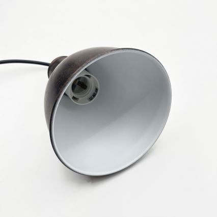 Brilagi - LED-Pendelleuchte mit Seilaufhängung RIDDY 4xE27/60W/230V Kupfer/Patina