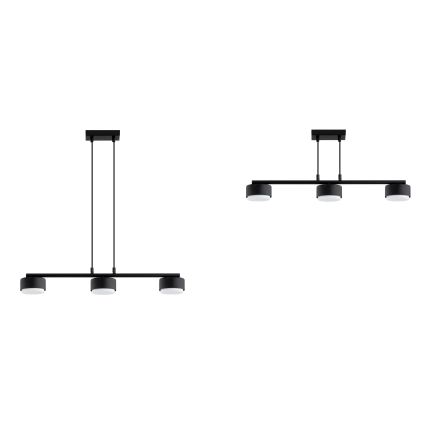 Brilagi - LED-Pendelleuchte MONO mit Kabelaufhängung 3xGX53/30W/230V schwarz