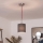 Brilagi - LED-Pendelleuchte NUBILA an Kabel, 1x E27/60 W/230 V, Ø 14 cm, rot/anthrazit