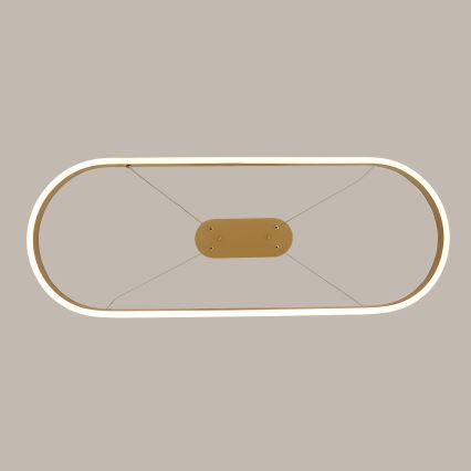 Brilagi - LED-Pendelleuchte PONDIE LED/44W/230V 80x30 cm in Gold