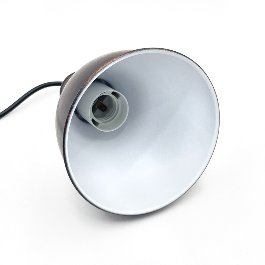 Brilagi - LED-Pendelleuchte RIDDY mit Kabelaufhängung 1xE27/60W/230V Kupfer/Patina