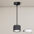 BRILAGI - LED Pendelleuchte STRIPY an Kabel 1xGX53/15W/230V pr. 82 mm schwarz