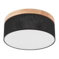 Brilagi - LED Plafoniera BELLADONNA 2xE27/15W/230V nero/pino