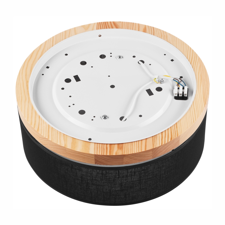 Brilagi - LED Plafoniera BELLADONNA 2xE27/15W/230V nero/pino