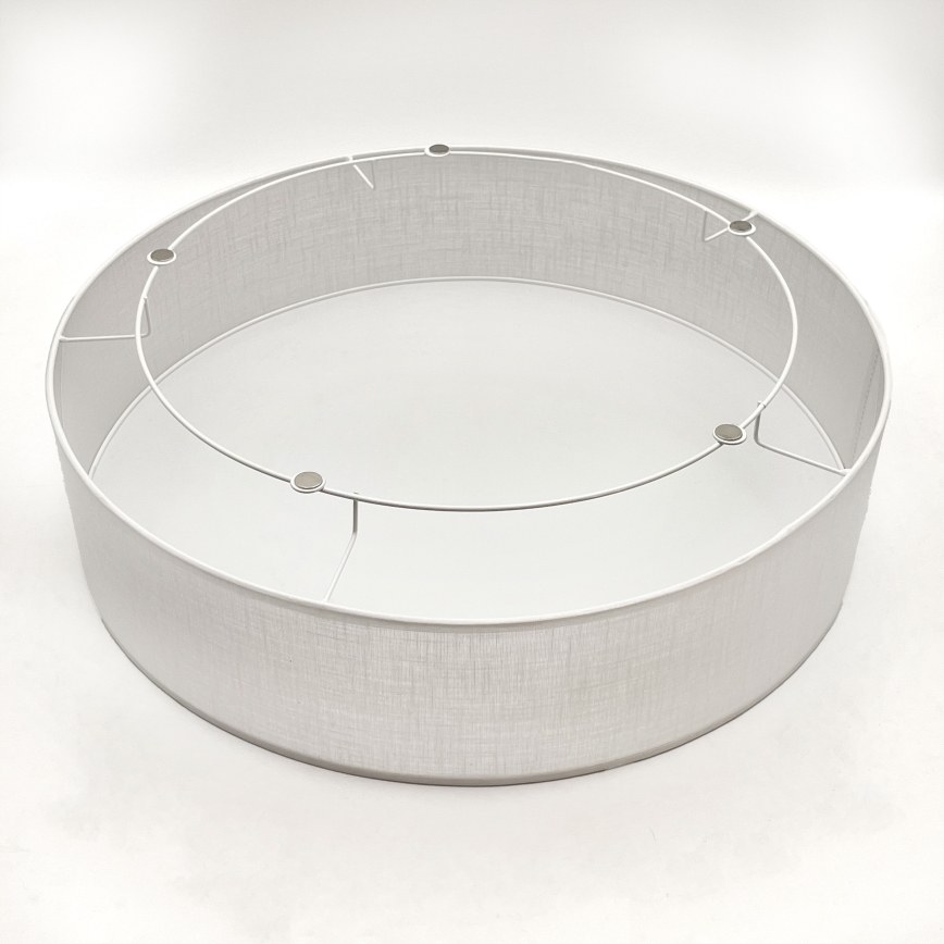 Brilagi - LED Plafoniera BELLADONNA 3xE27/15W/230V diametro 50 cm bianco/quercia ciliegio