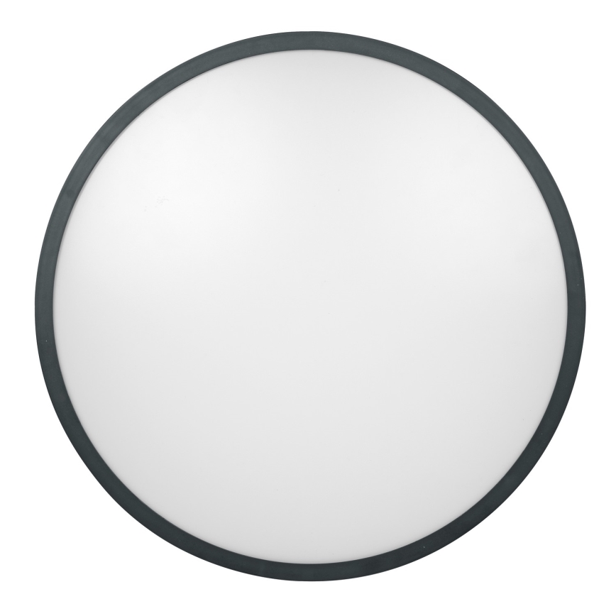 Brilagi - Plafoniera LED per bagno con sensore ZENNA LED/18W/230V Ø 29,5 cm IP44 antracite + telecomando
