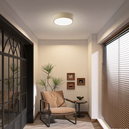 Brilagi - Plafoniera a LED POOL 18W/230V 3000/4500/6000K ø 20 cm beige