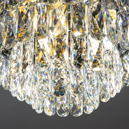 Brilagi - LED Plafoniera di cristallo VELURE 5xE14/40W/230V oro